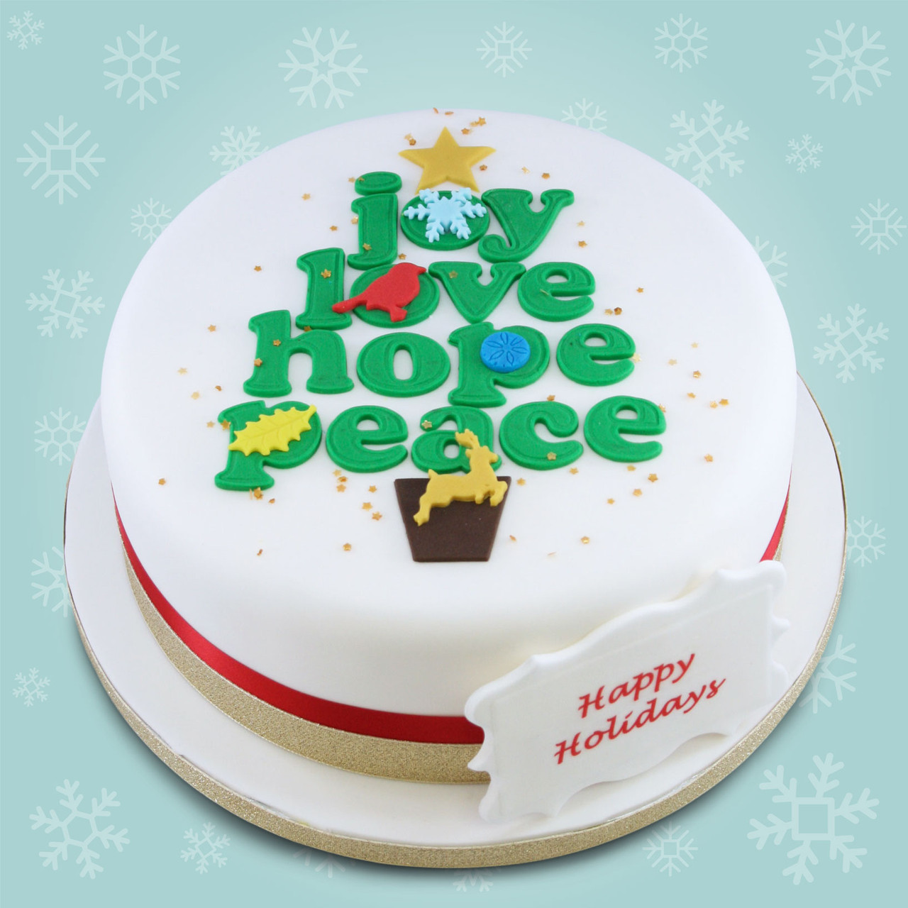 Hope Decorated Cake