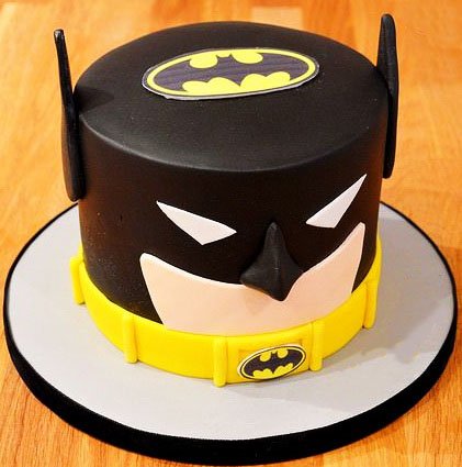 Batman decorated cake