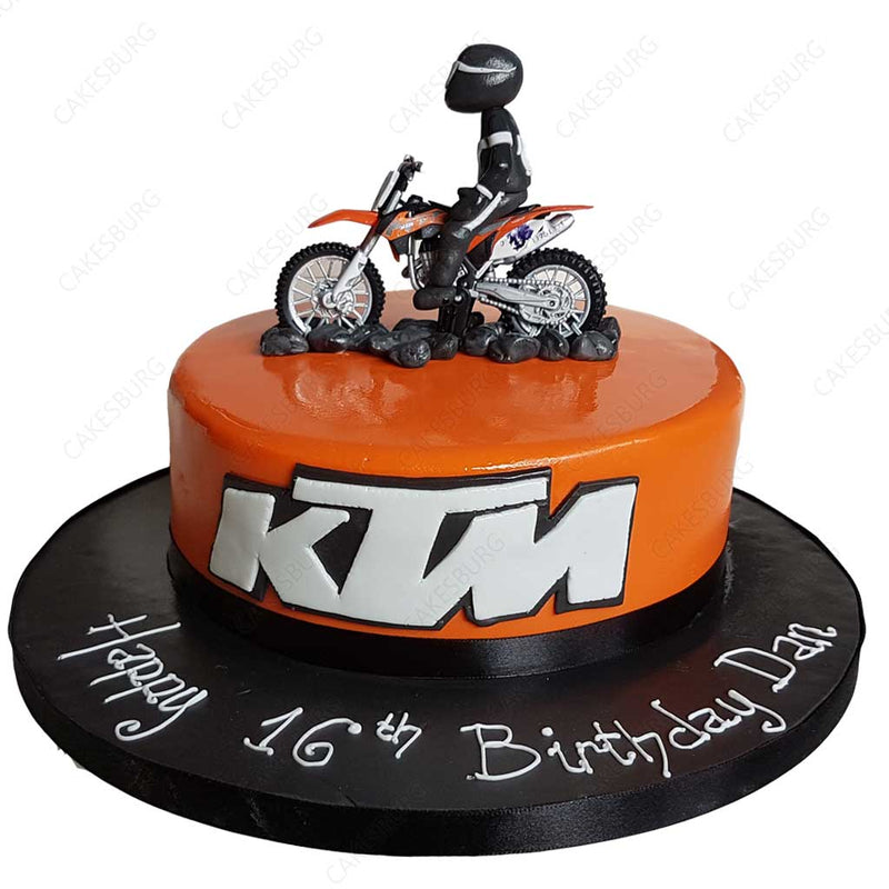 Decorated Cake Motorcycles