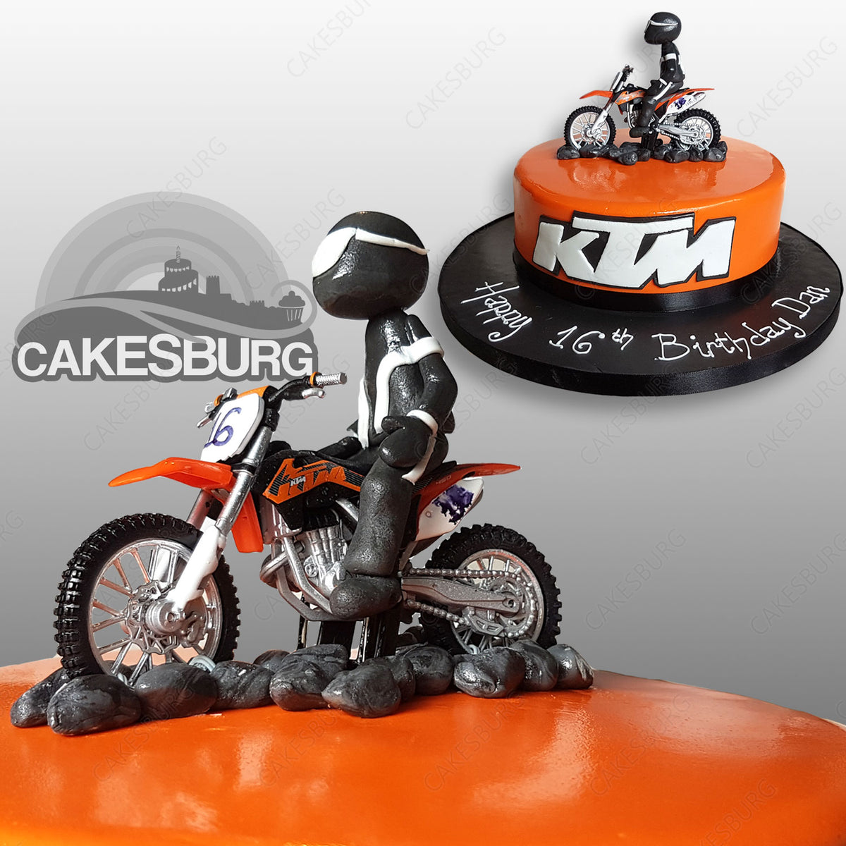 Decorated Cake Motorcycles