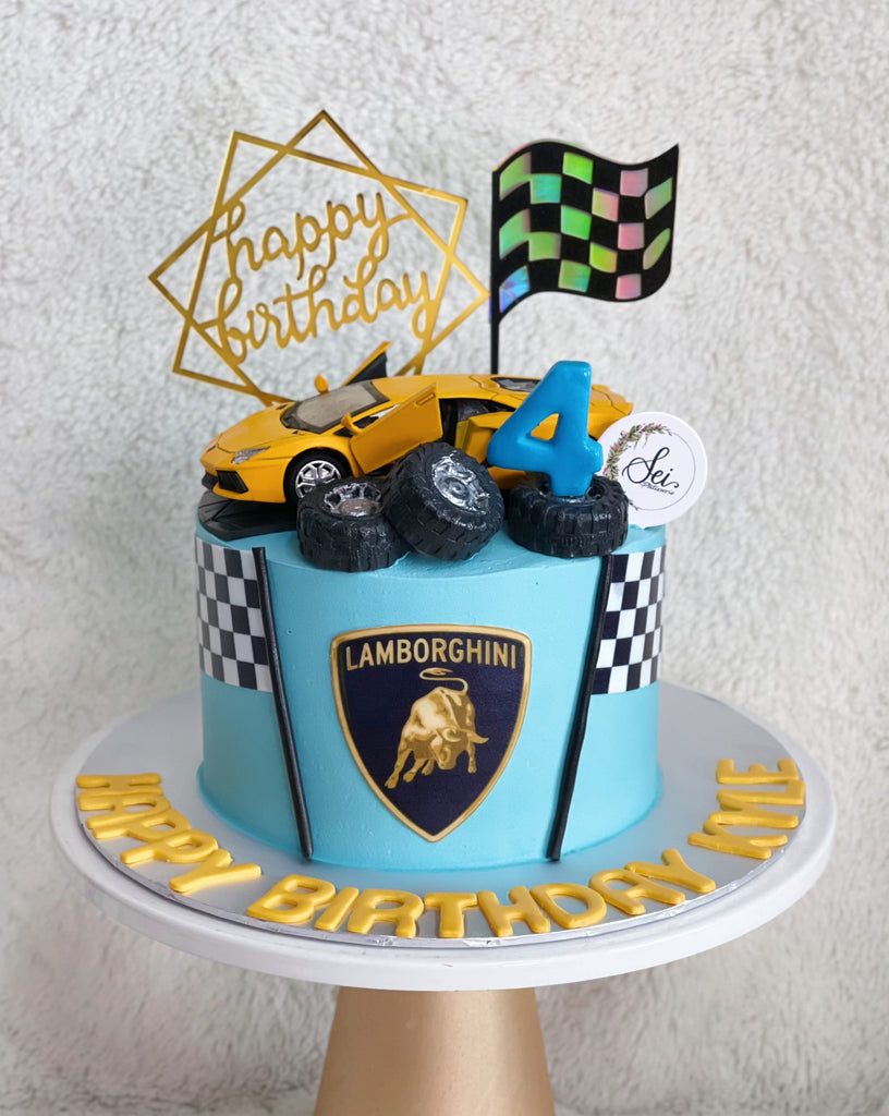 Lamborghini Decorated Cake