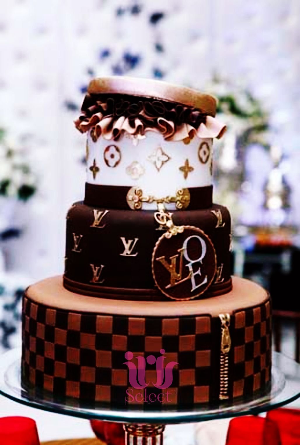 Louis Vuitton Decorated Cake