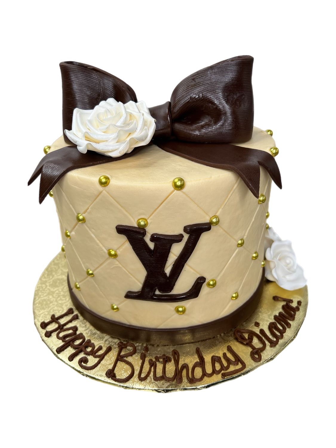 Louis Vuitton Decorated Cake