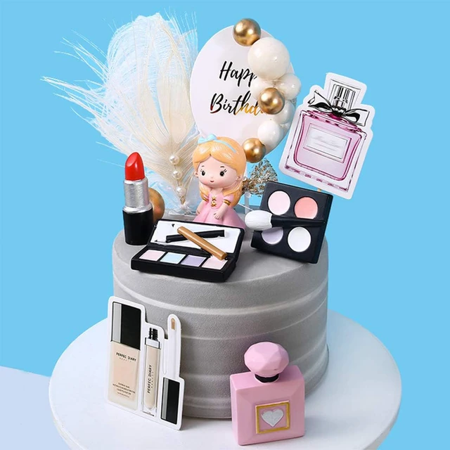 Make Up Decorated Cake