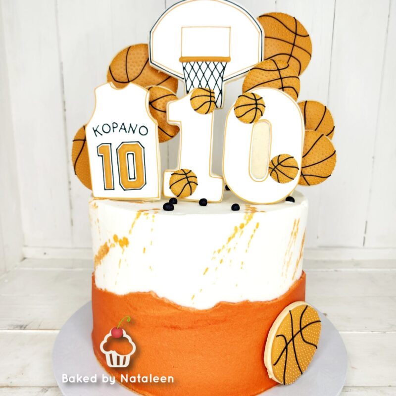 Basketball Decorated Cake