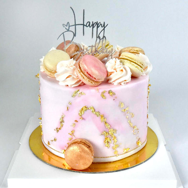 Marble Decorated Cake