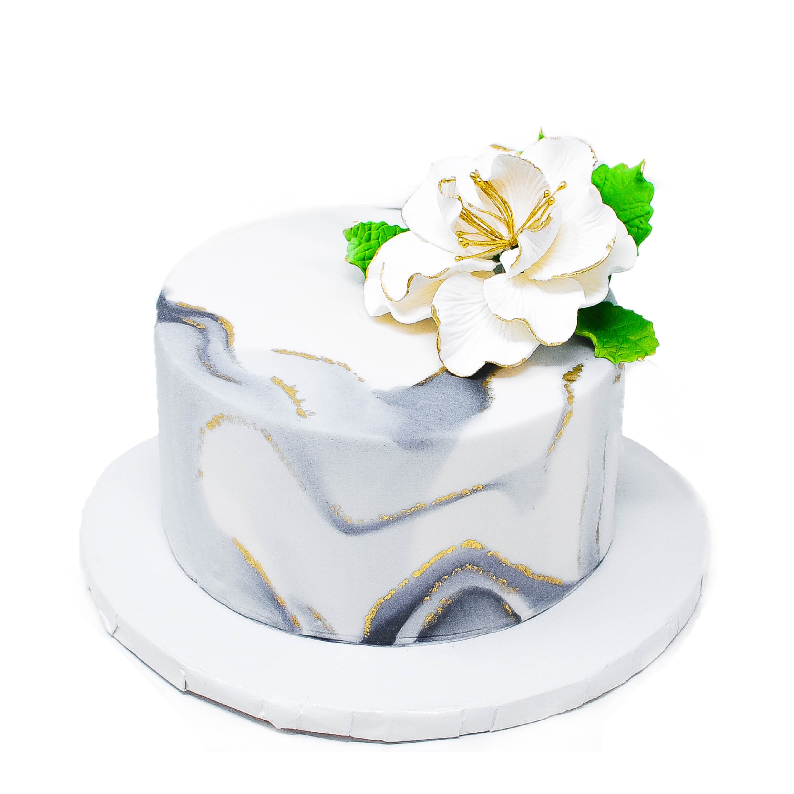 Marble Decorated Cake