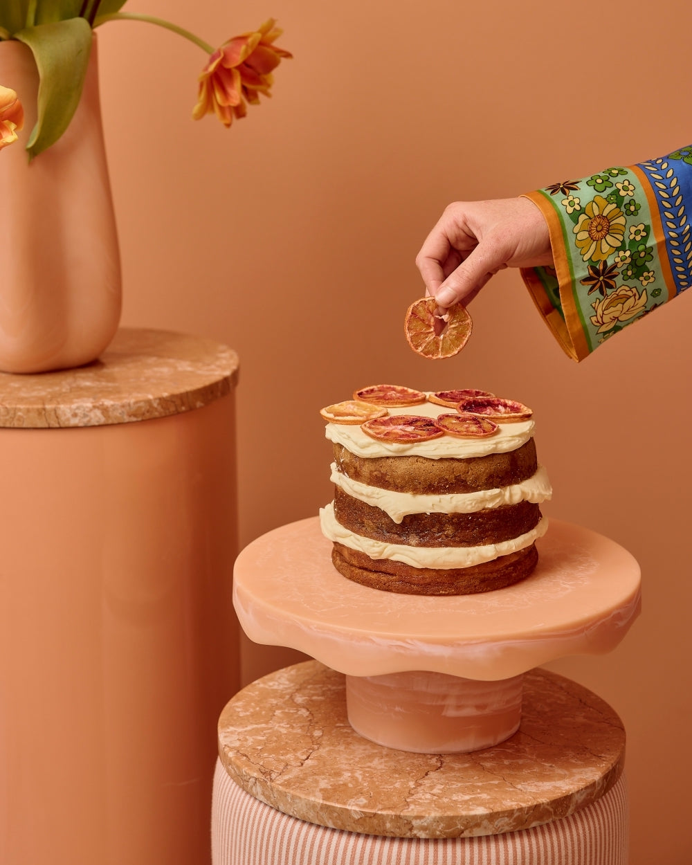 Decorated Cake Shelf