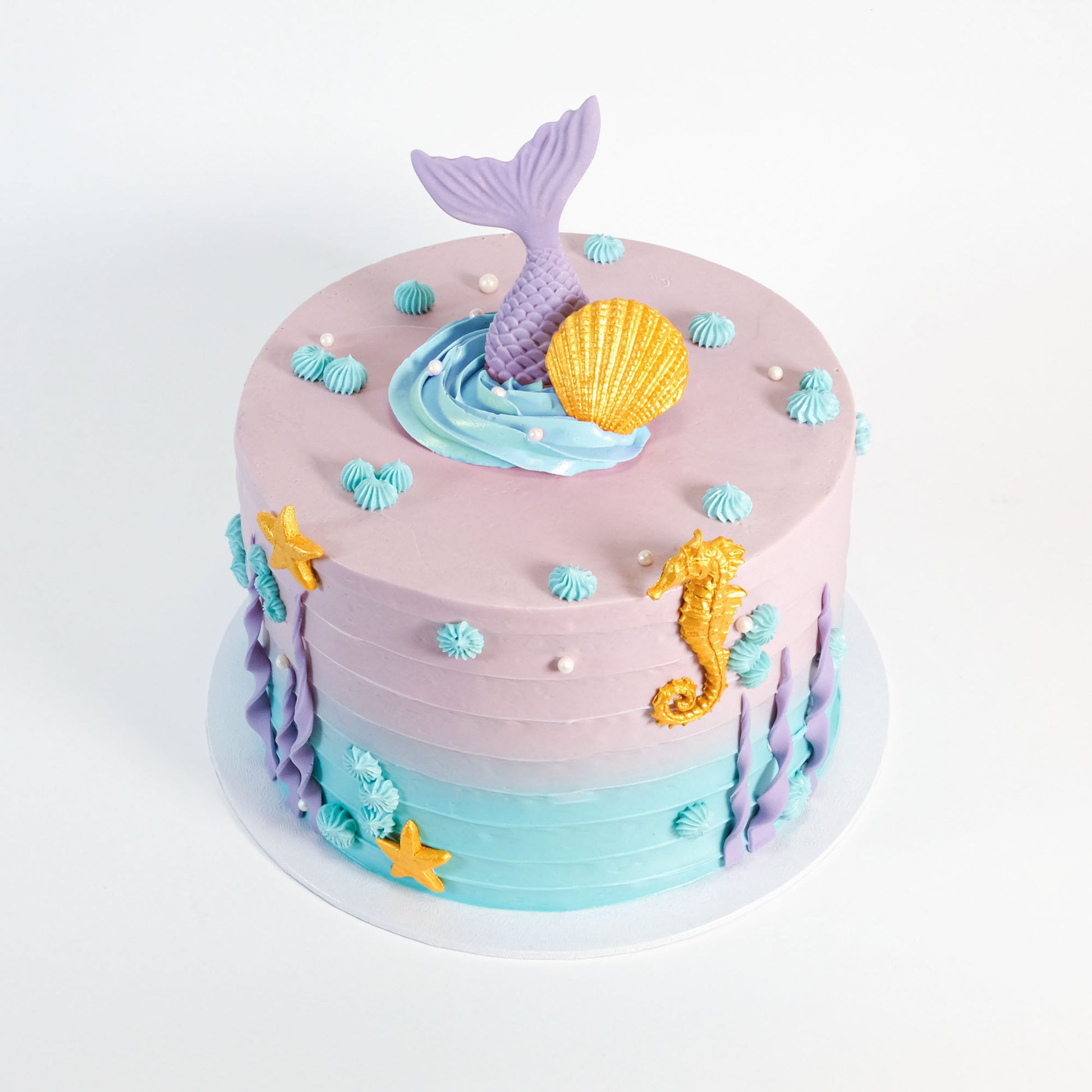 Mermaid Decorated Cake