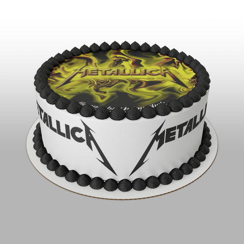 Iron Maiden Decorated Cake