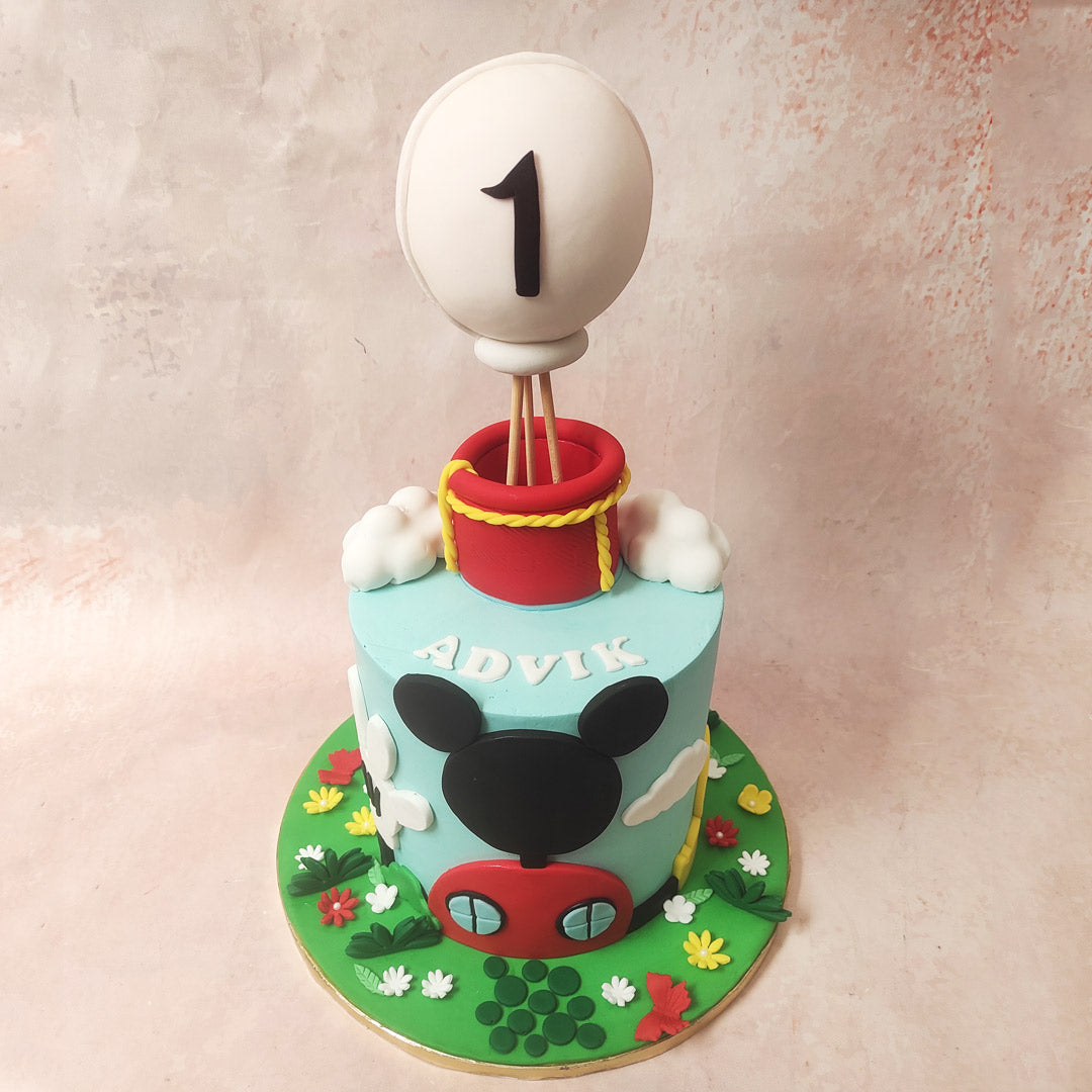 Mickey decorated cake