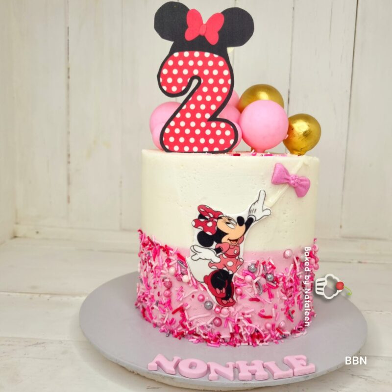 Minnie Decorated Cake