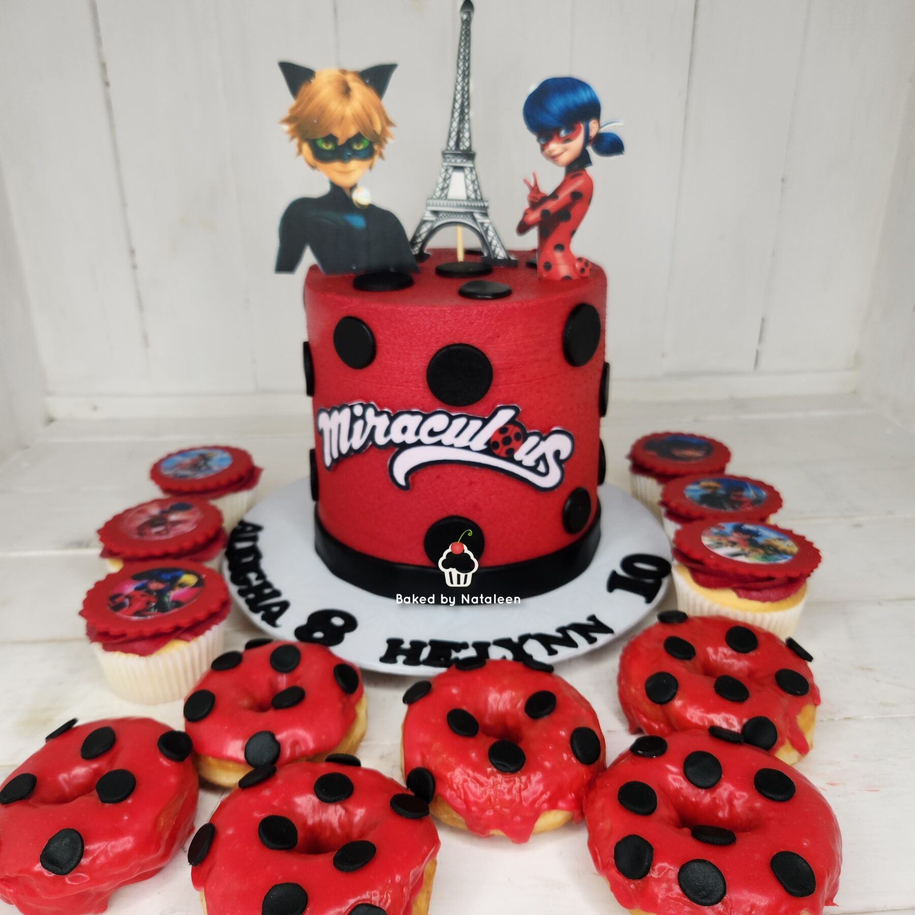 Ladybug Decorated Cake