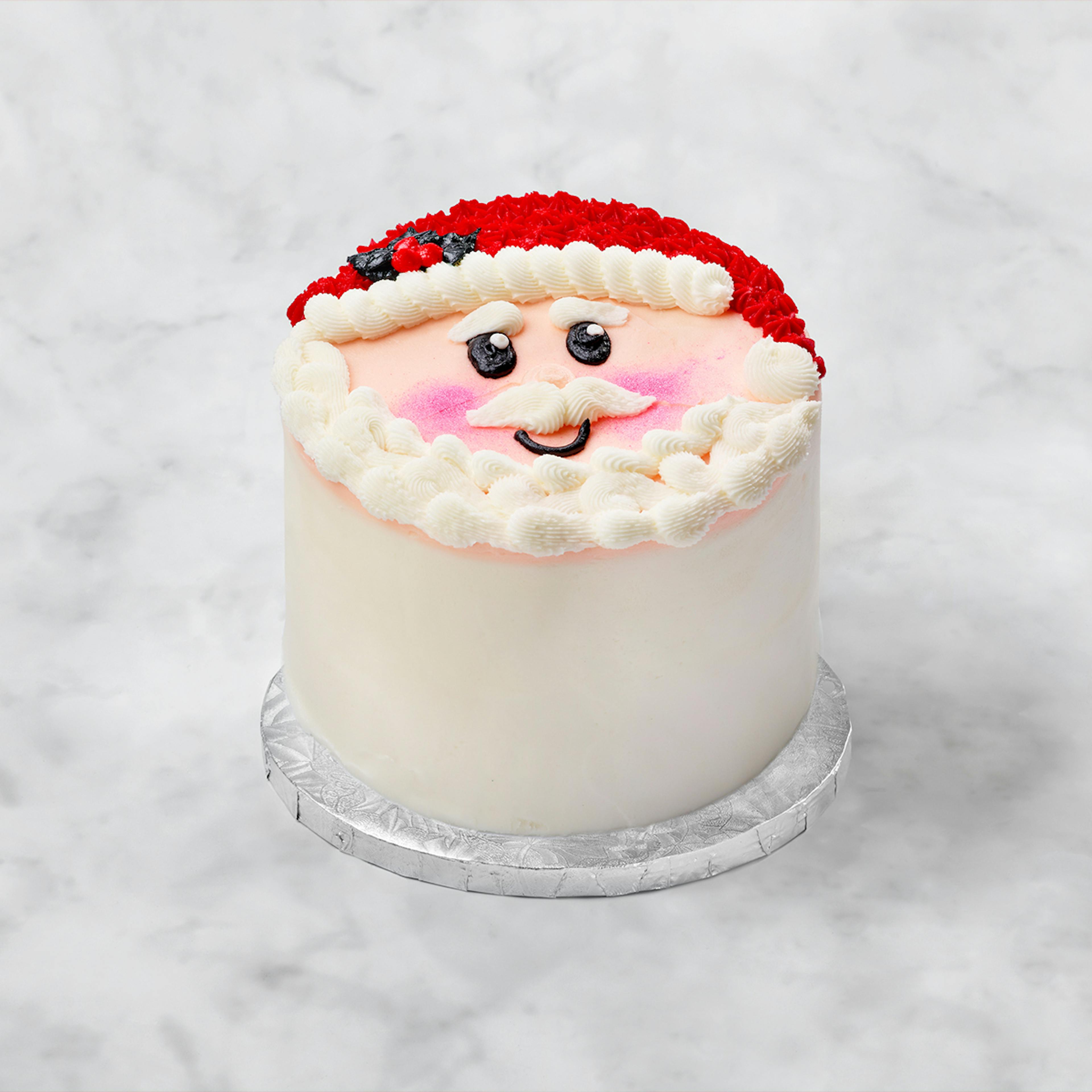 Santa Claus Decorated Cake