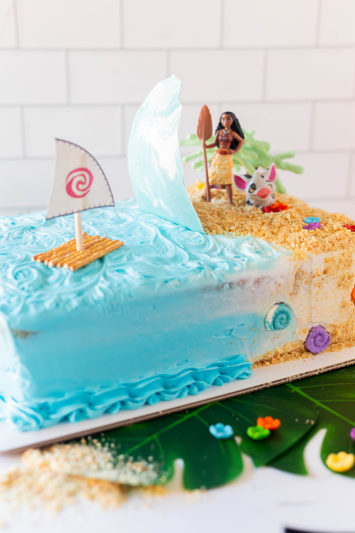 Moana Decorated Cake