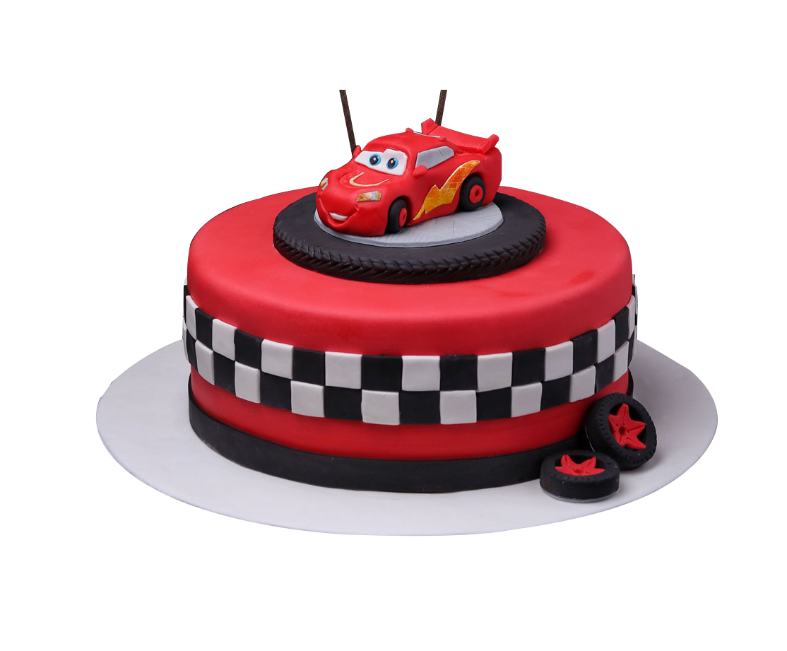 Decorated Car Cake