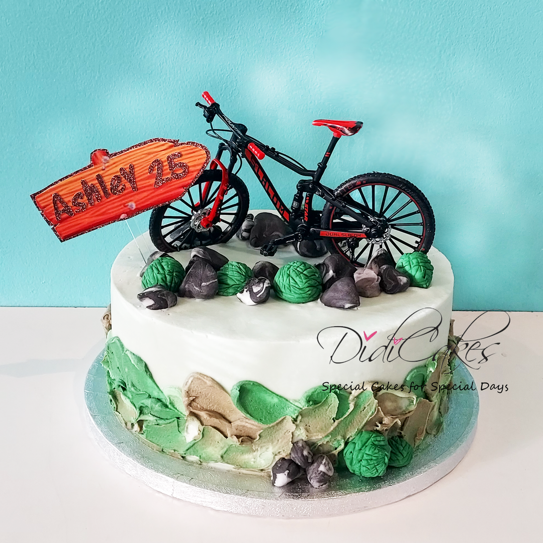 Bike Decorated Cake