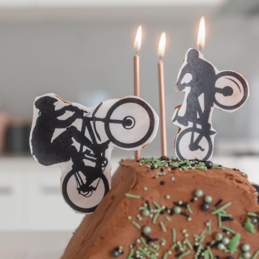 Bike Decorated Cake