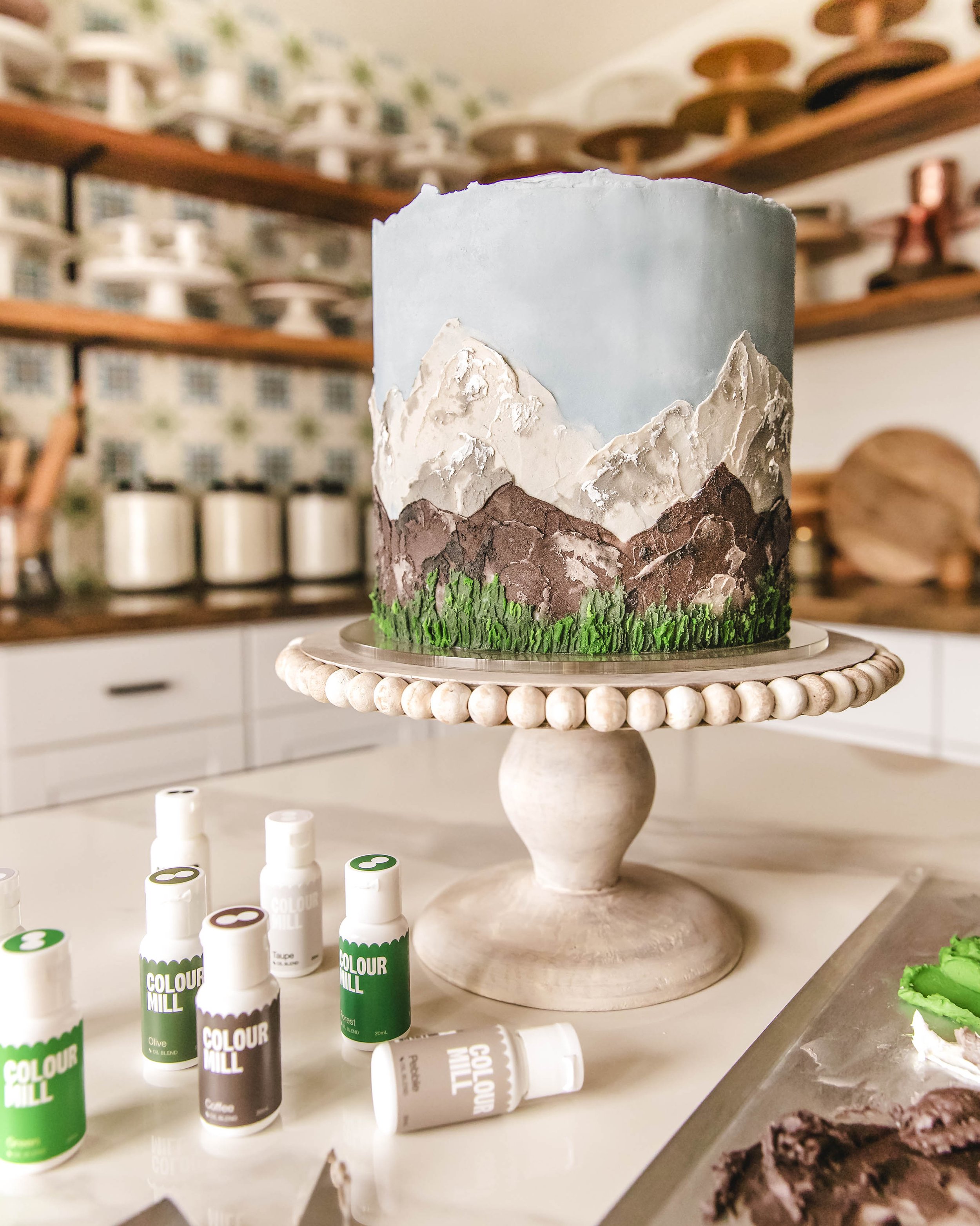 Nature Decorated Cake