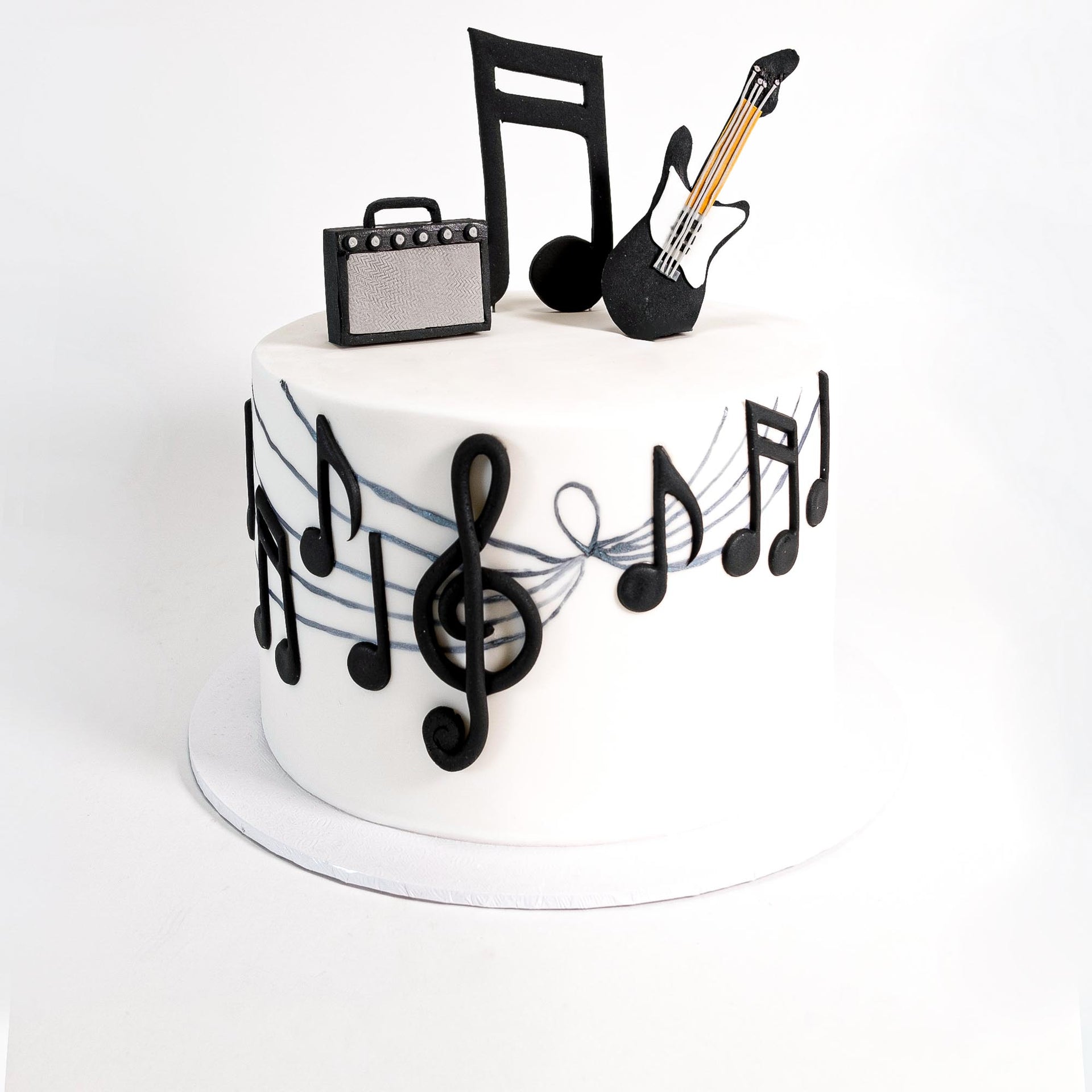 Cake Decorated Music