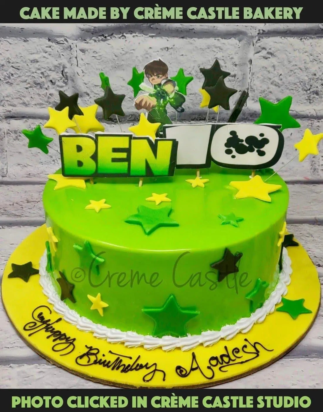 Ben 10 Decorated Cake