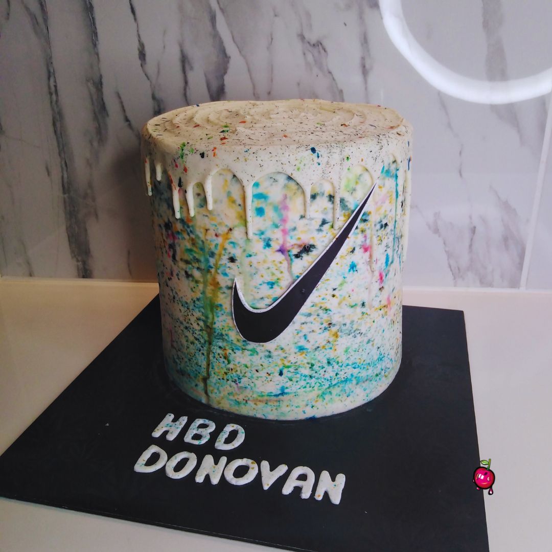 Nike decorated cake