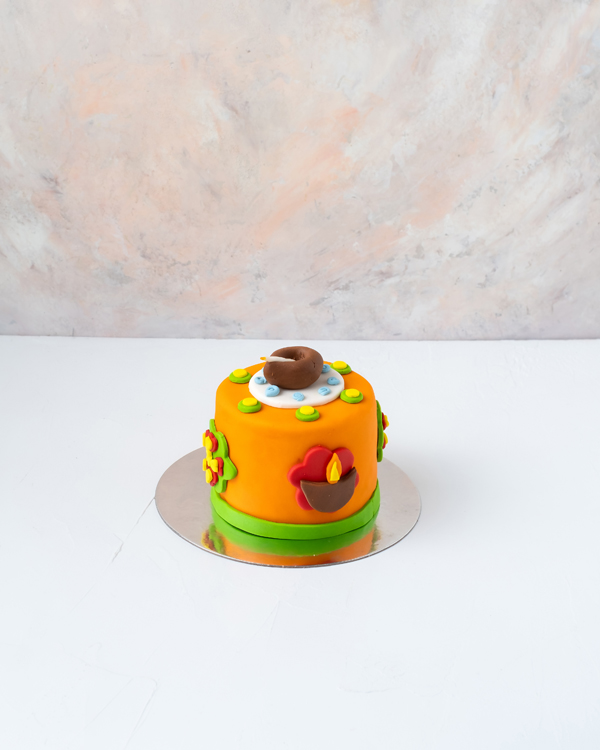 Ethnic Decorated Cake