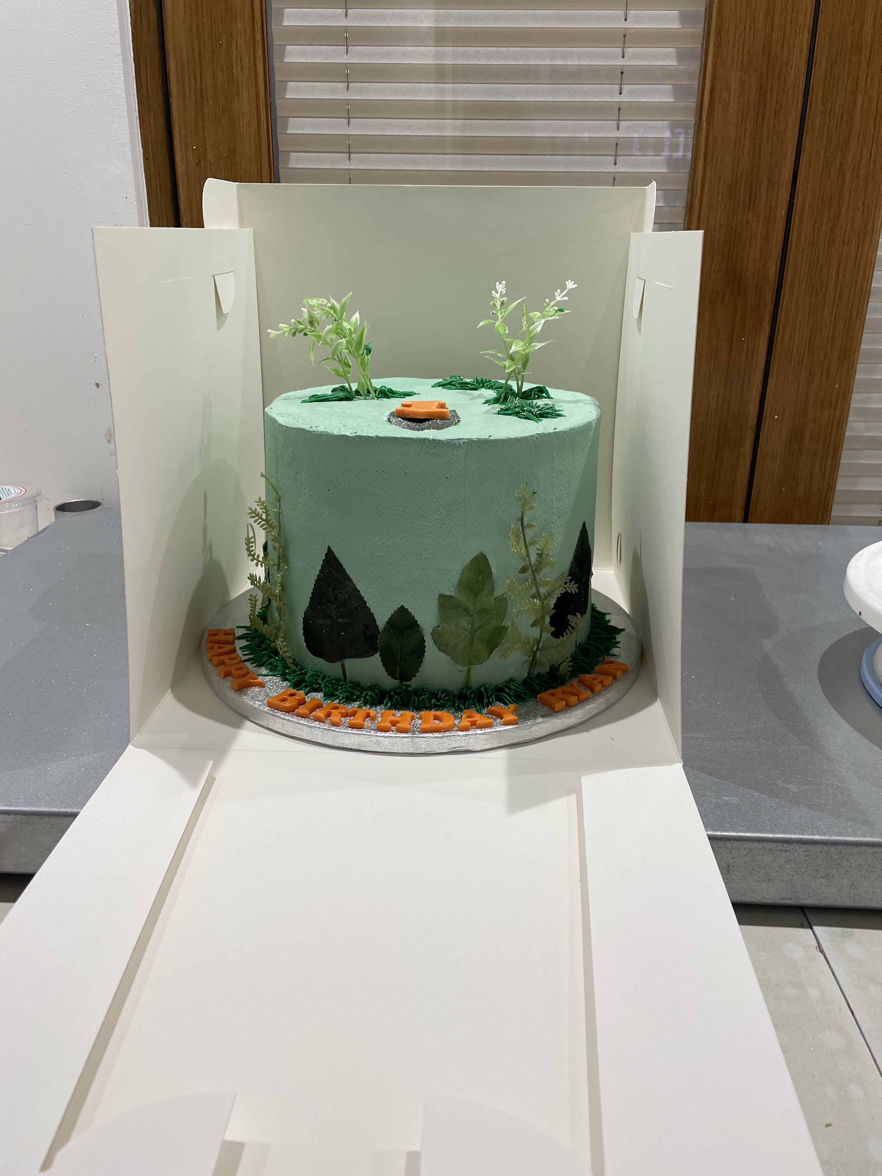 Nature Decorated Cake