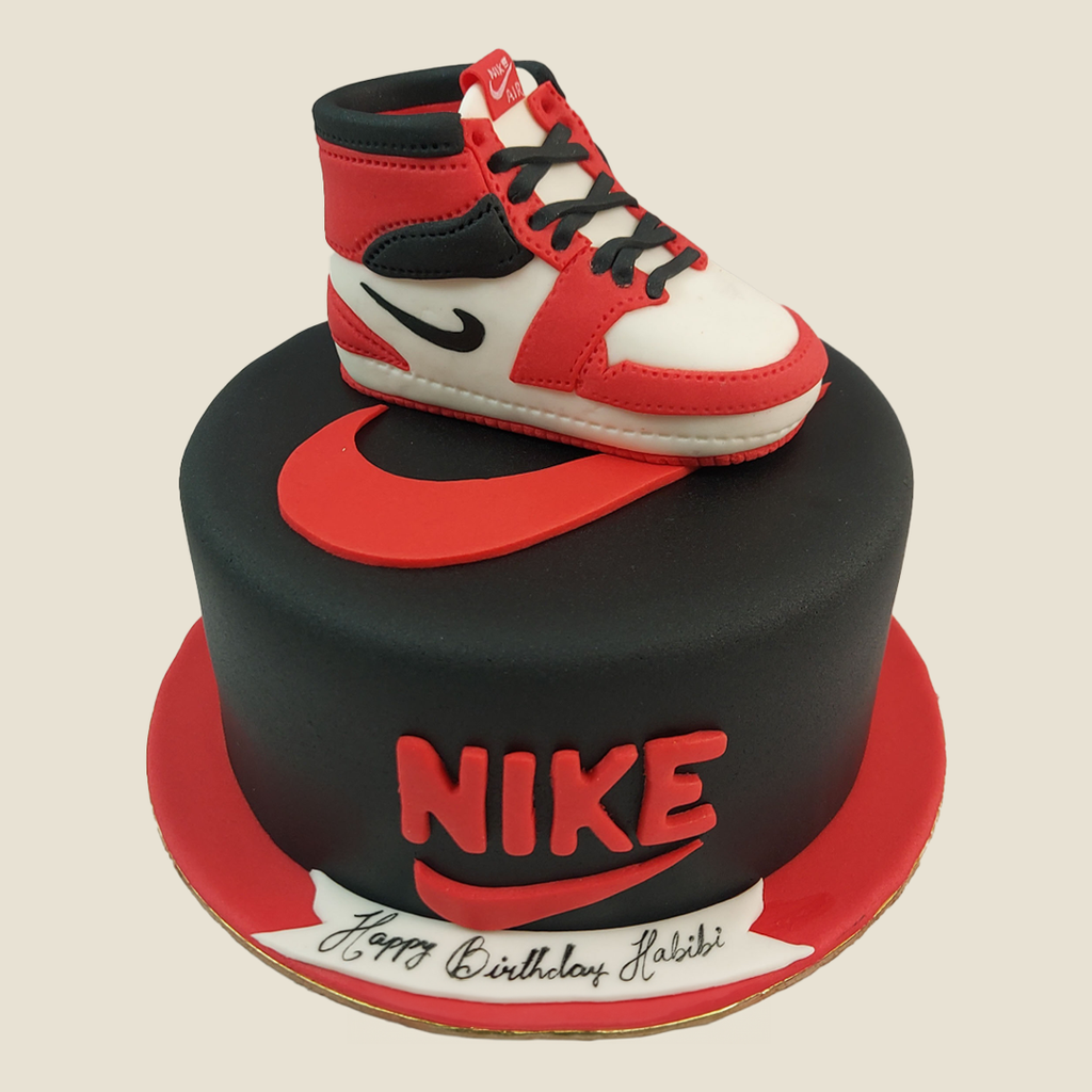 Nike decorated cake