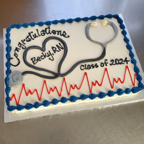 Nursing Decorated Cake