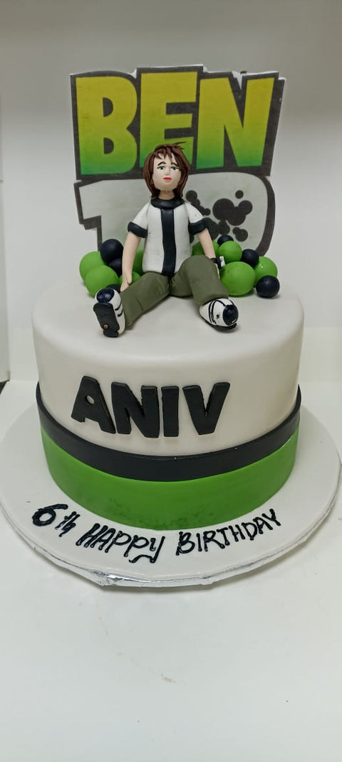 Ben 10 Decorated Cake