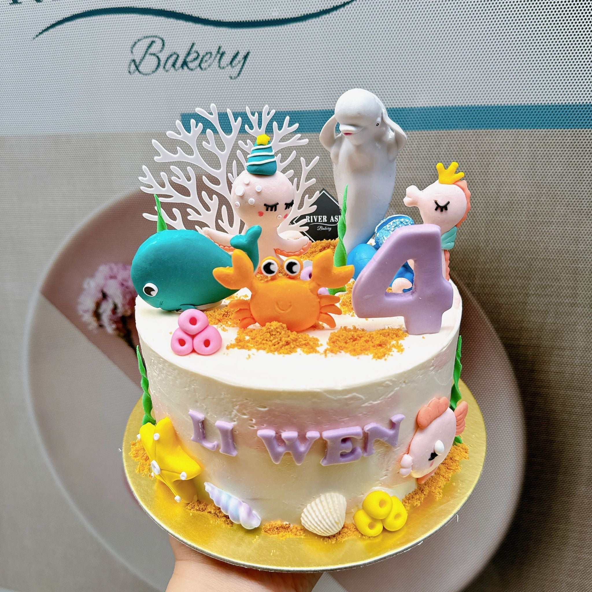 Decorated Sea Cake