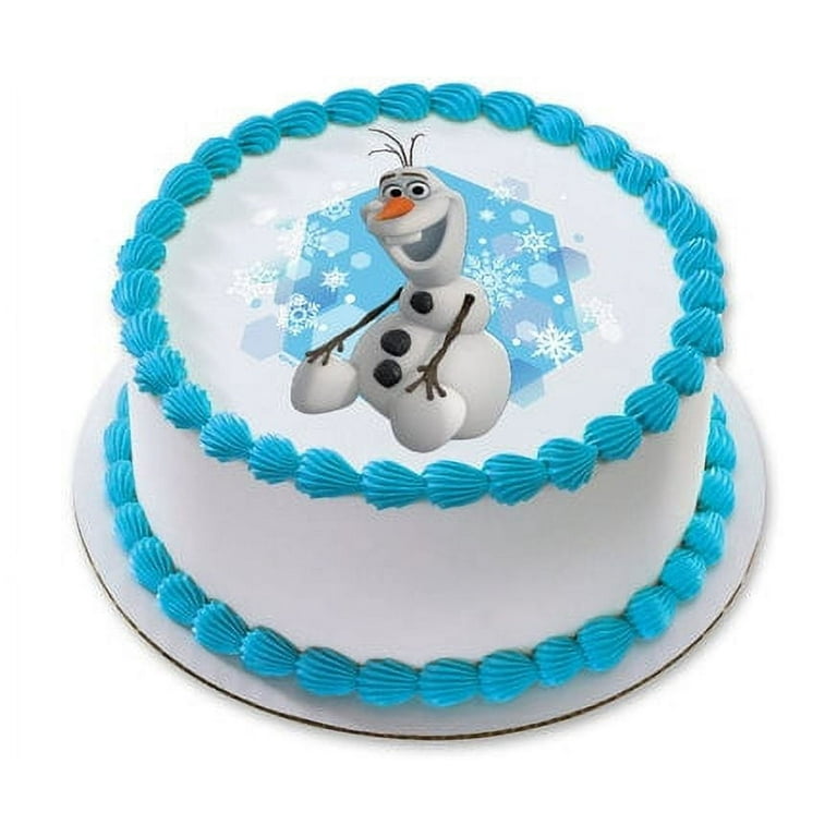 Olaf Decorated Cake