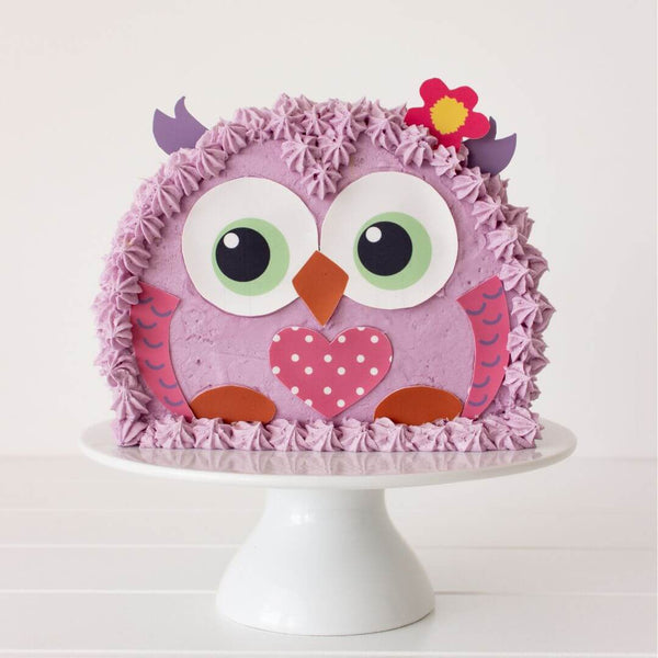 Owl Decorated Cake