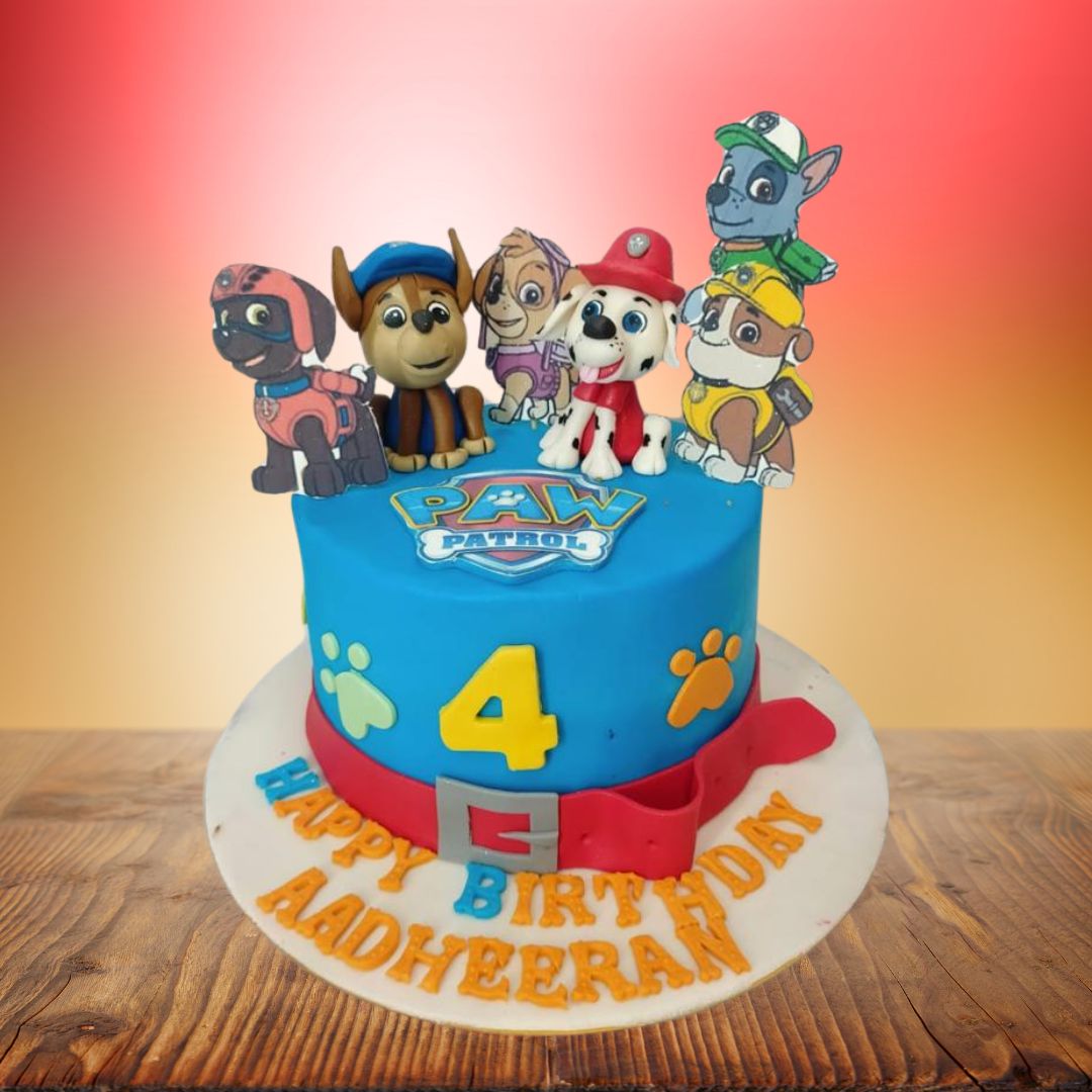 Paw Patrol Decorated Cake