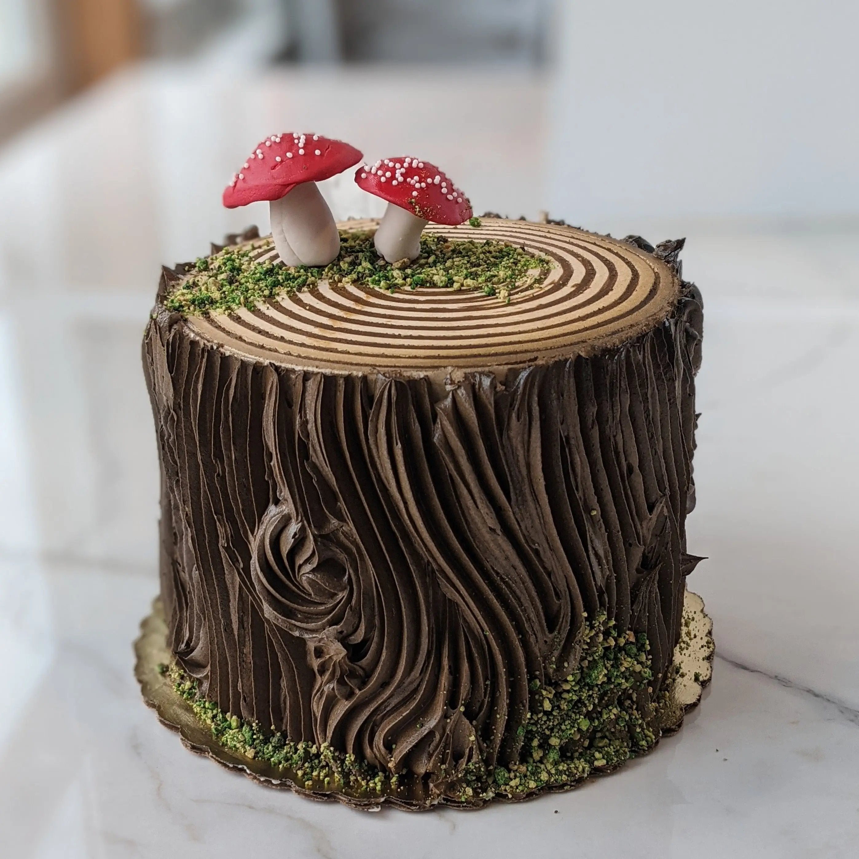 Nature Decorated Cake