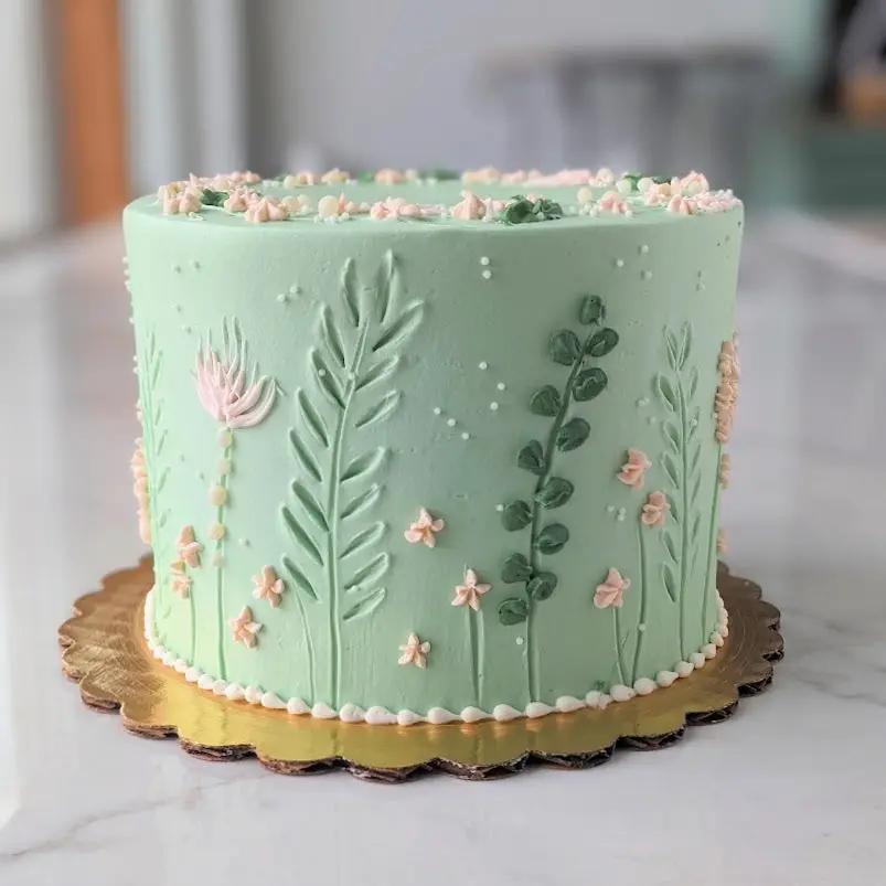 Nature Decorated Cake