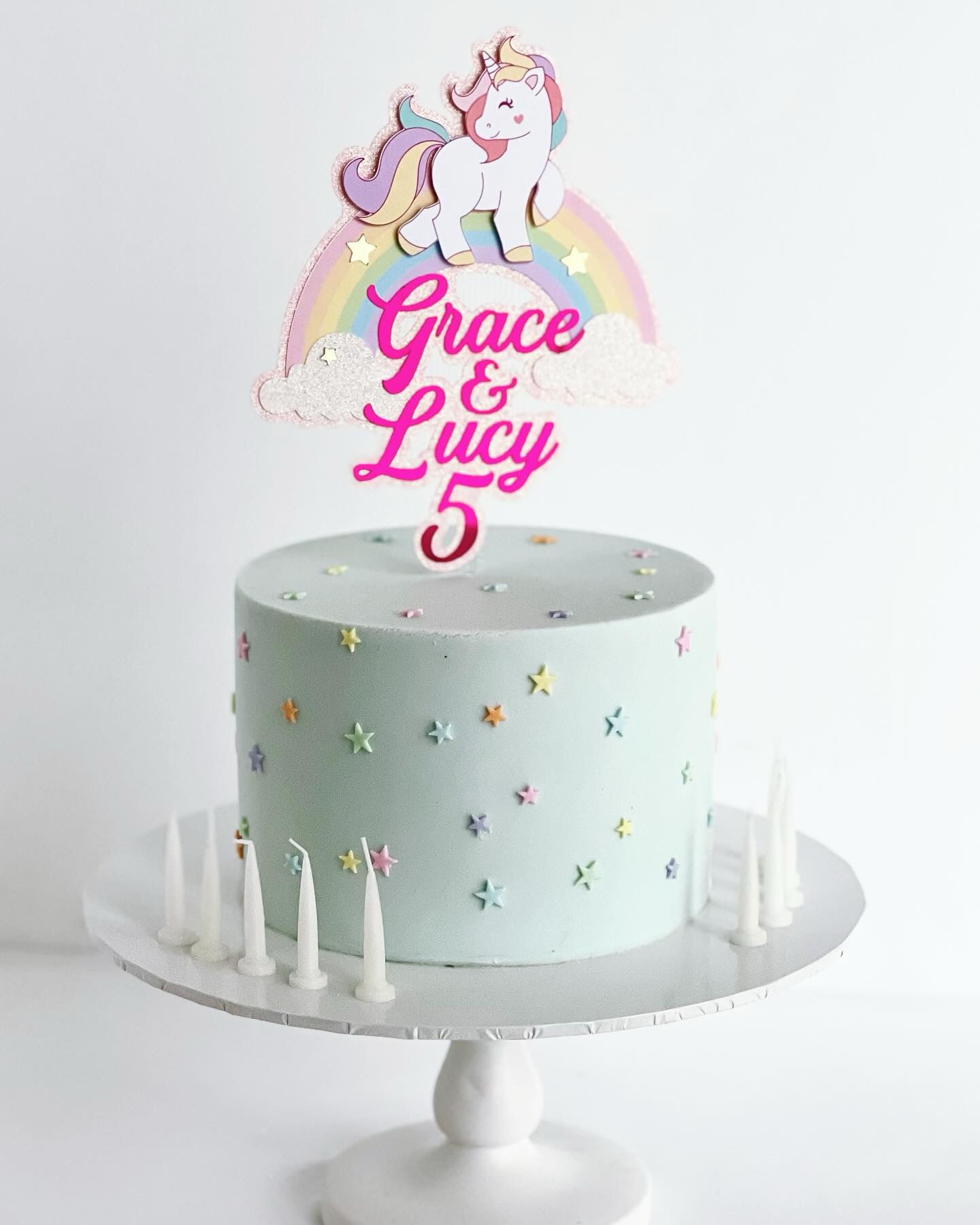 Unicorn Decorated Cake