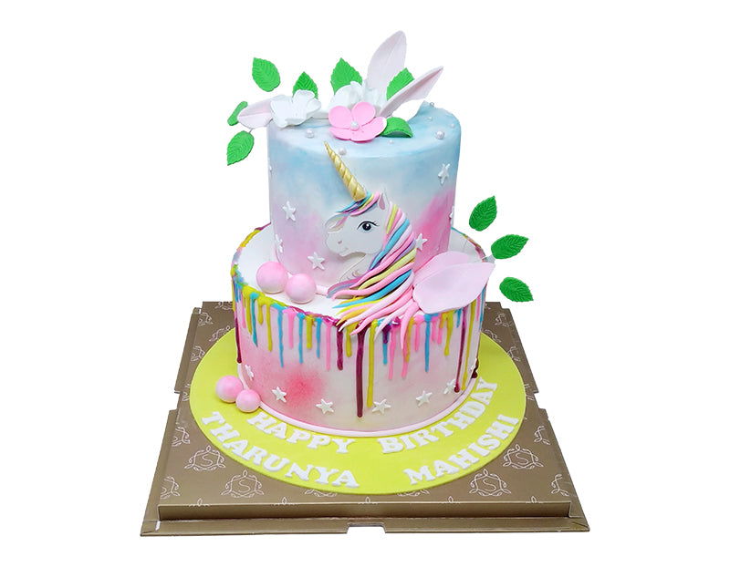 Unicorn Decorated Cake