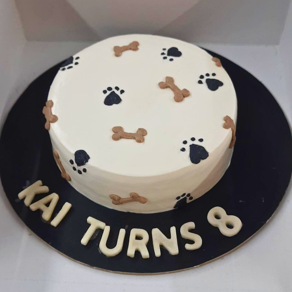 Paws Decorated Cake