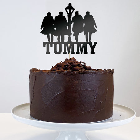 Peaky Blinders Decorated Cake