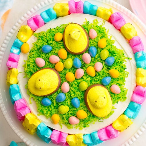 Easter decorated cake