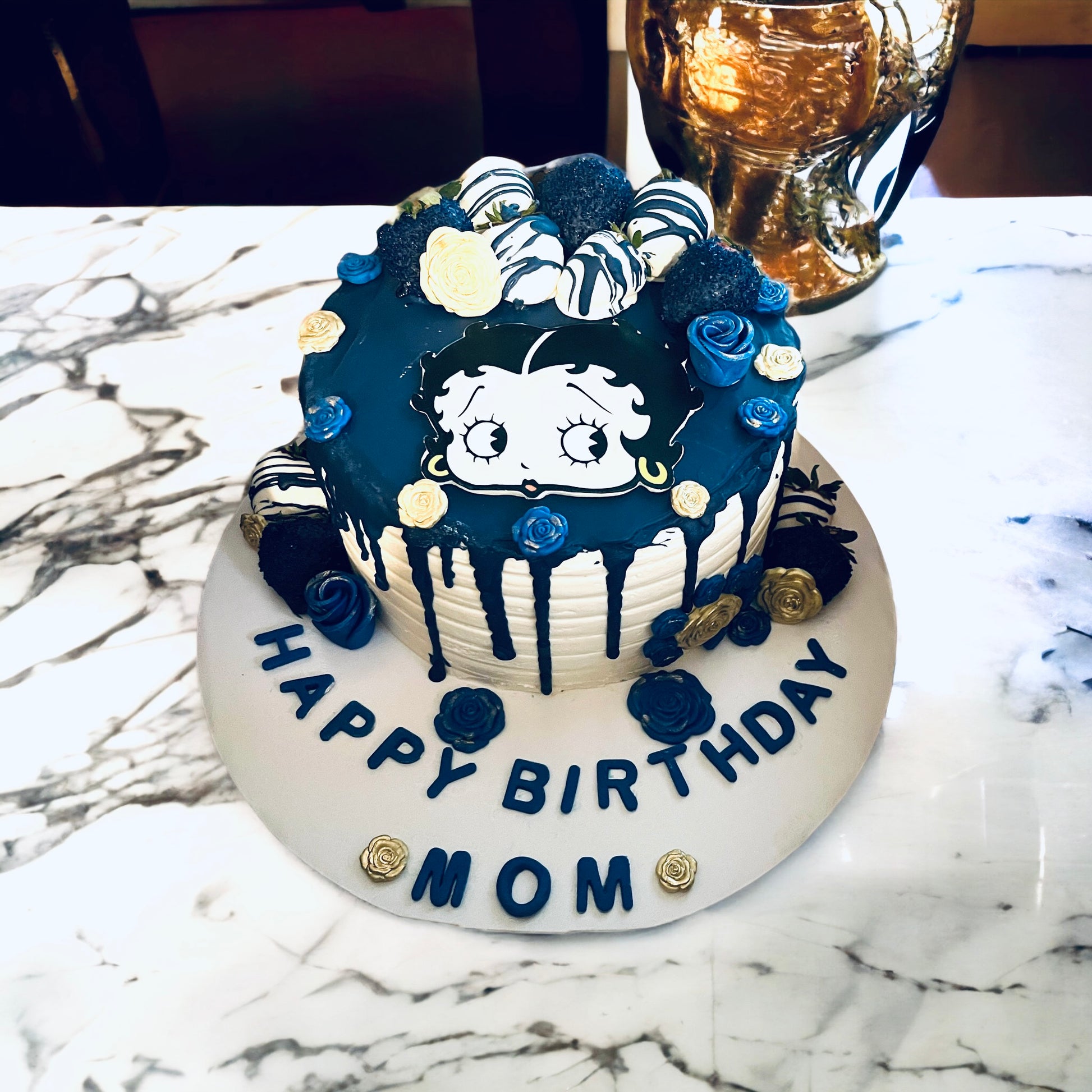 Betty Boop Decorated Cake