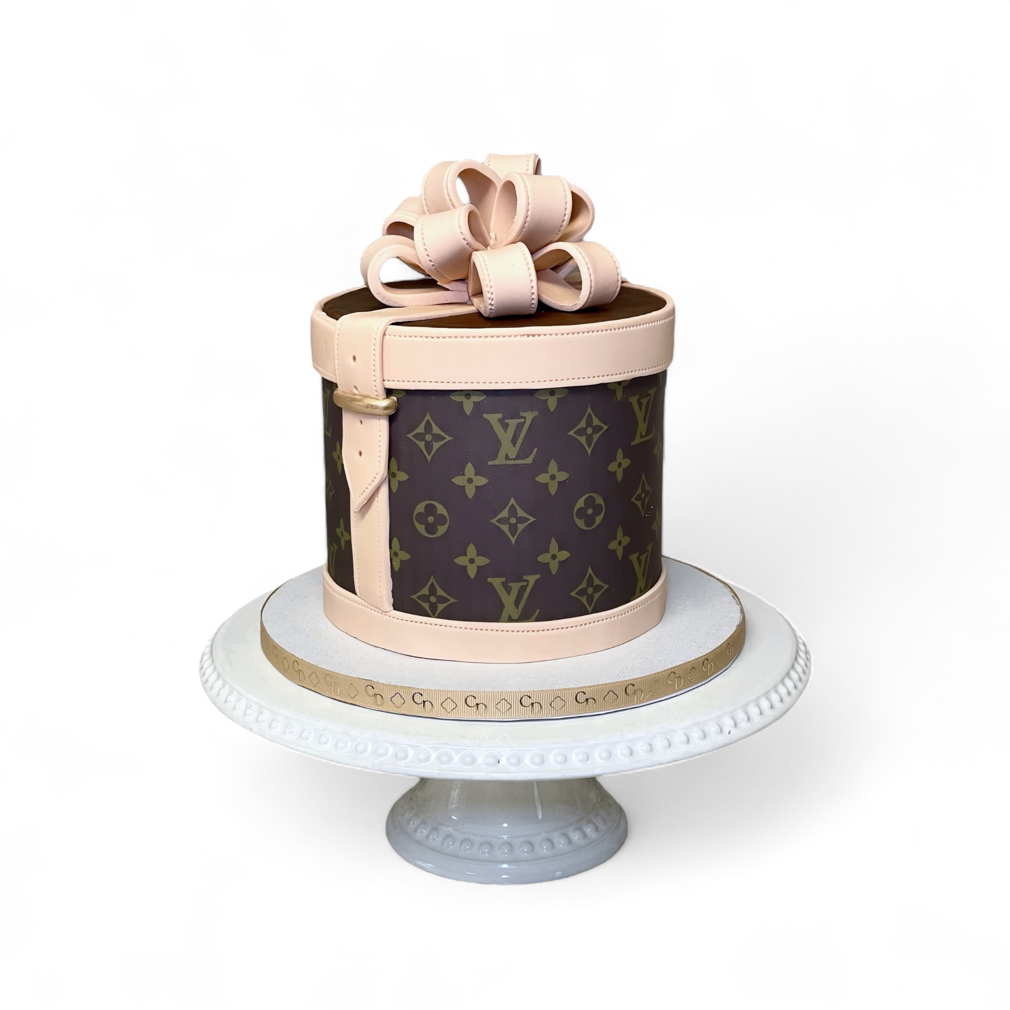 Louis Vuitton Decorated Cake