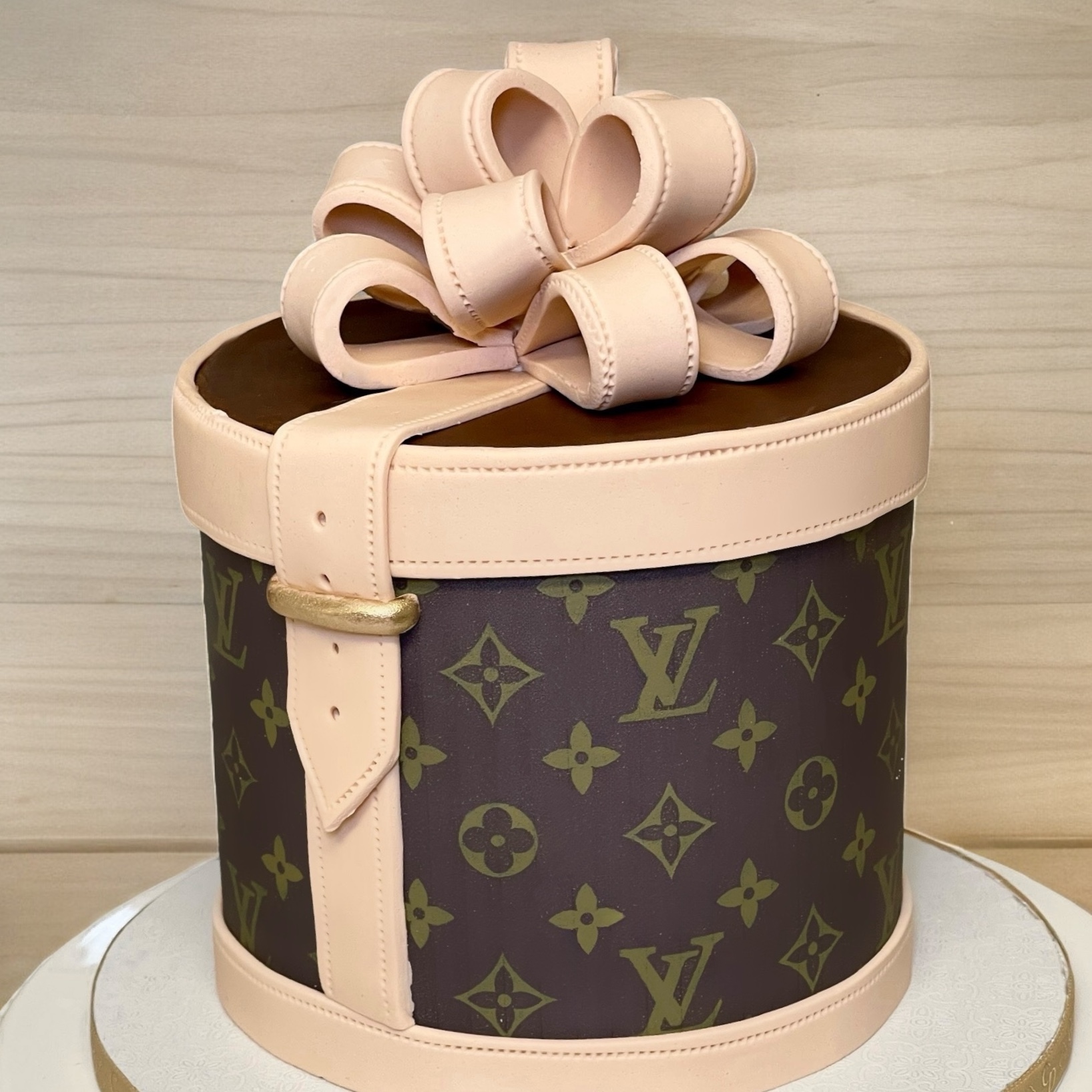 Louis Vuitton Decorated Cake