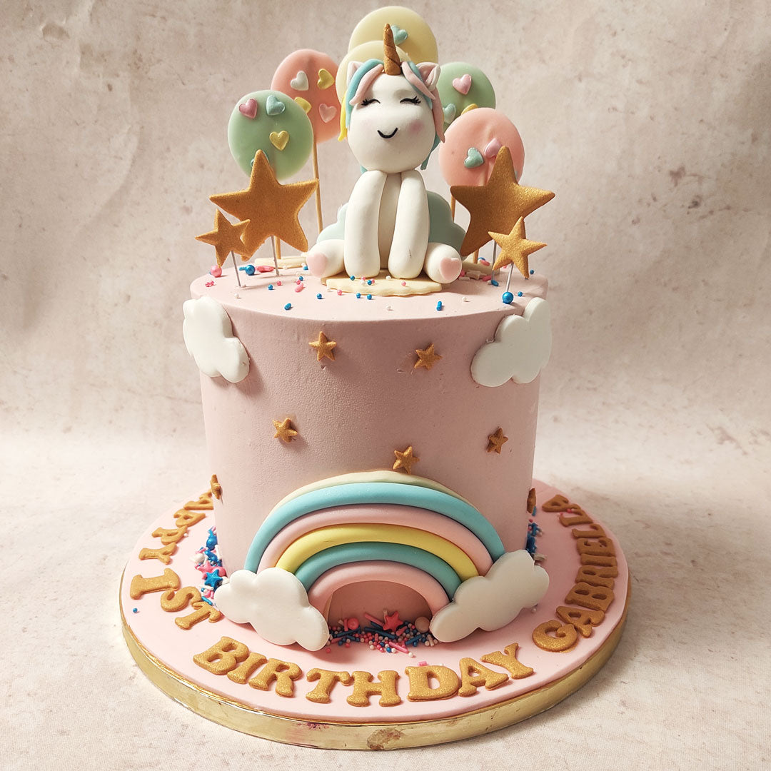 Unicorn Decorated Cake