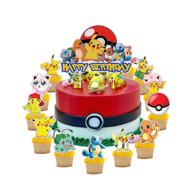 pokemon decorated cake