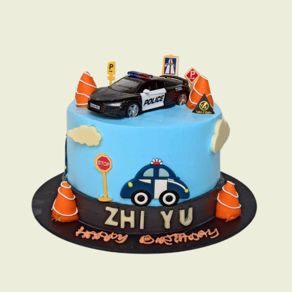 Decorated Car Cake