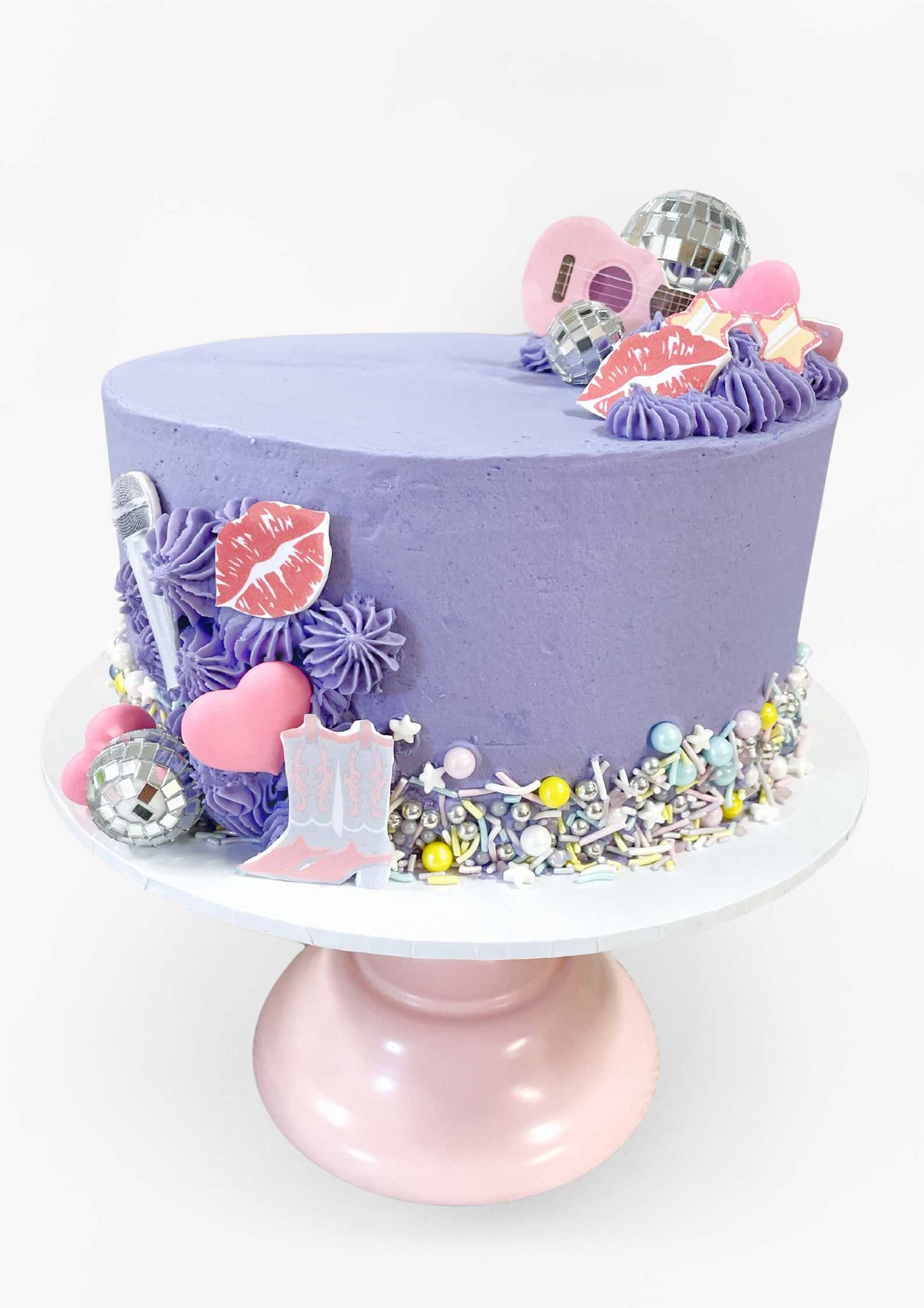 Star Decorated Cake