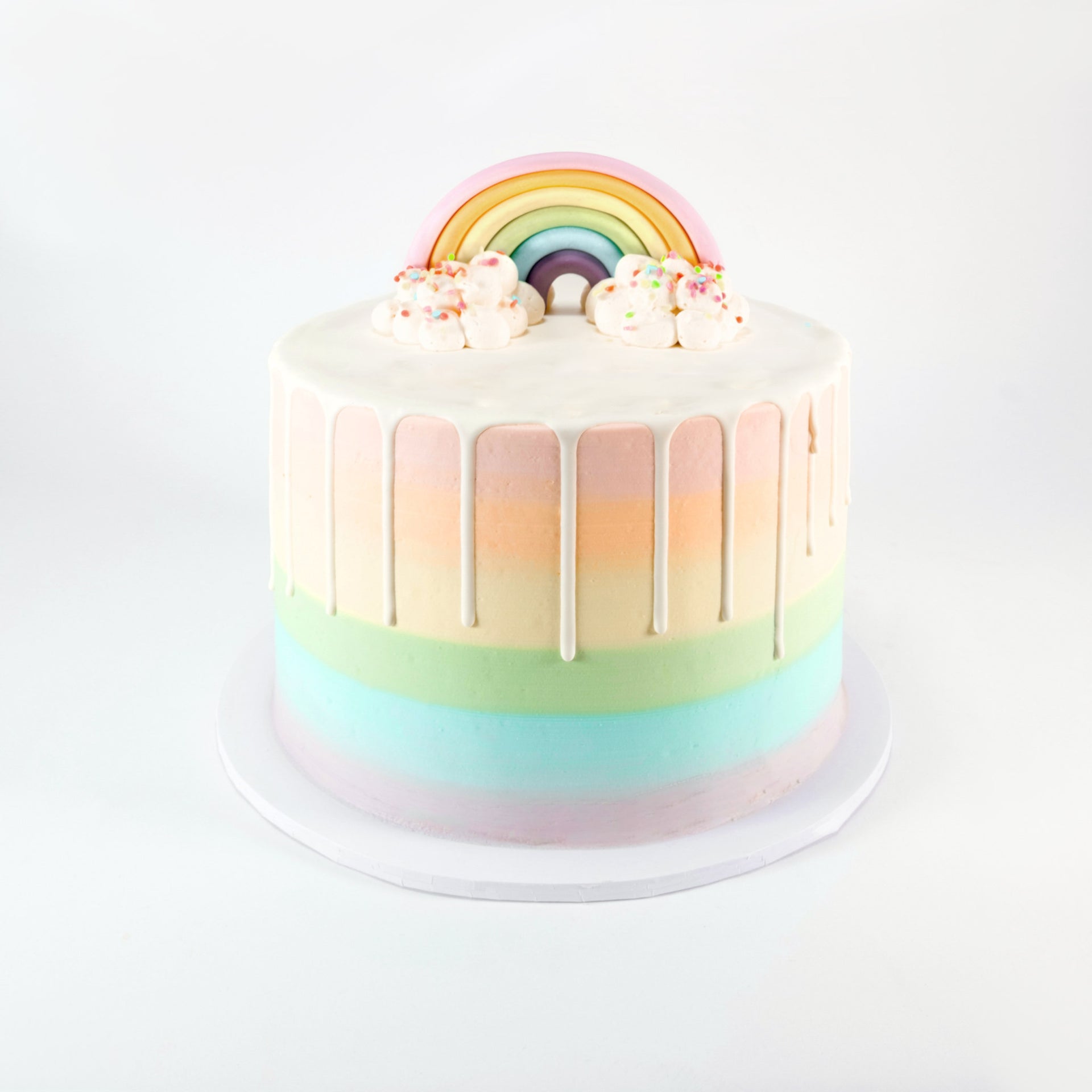 Rainbow Decorated Cake